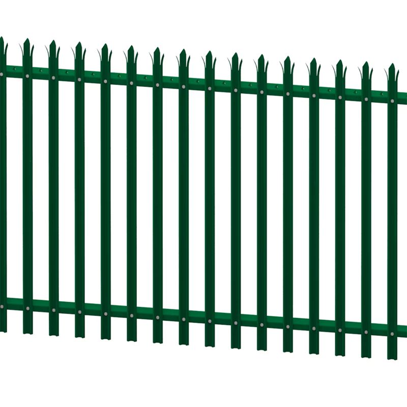 Powder Coating Palisade Fence